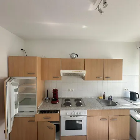 5 Betten Wohnung Vahrenwald-List Hannover Exterior foto